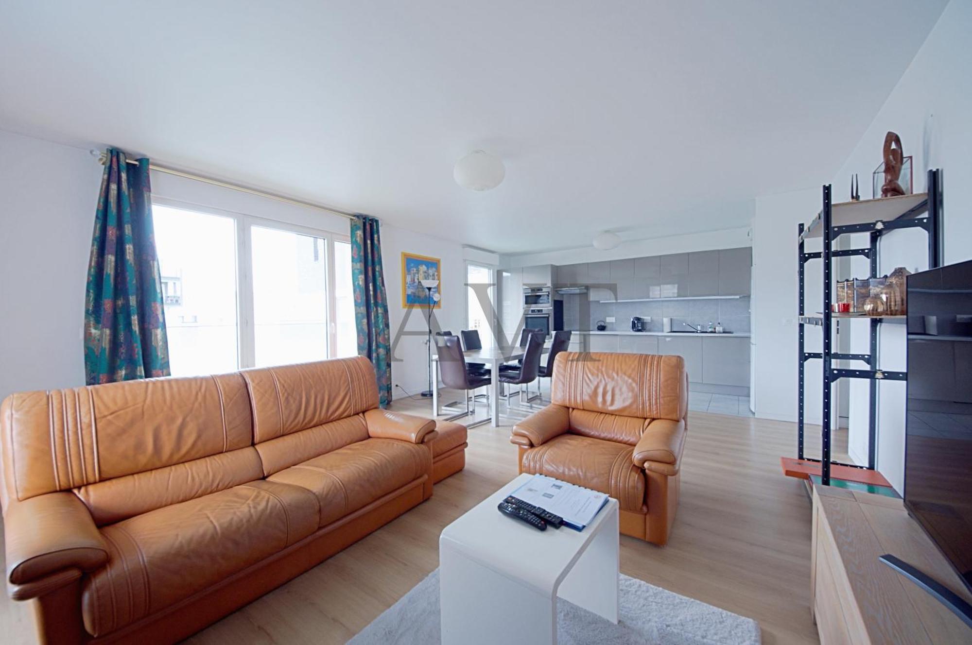 Appartement 87 M2 - 3 Chambres - 6 Personnes - Proche Paris - Parking Gratuit Asnières Exterior foto