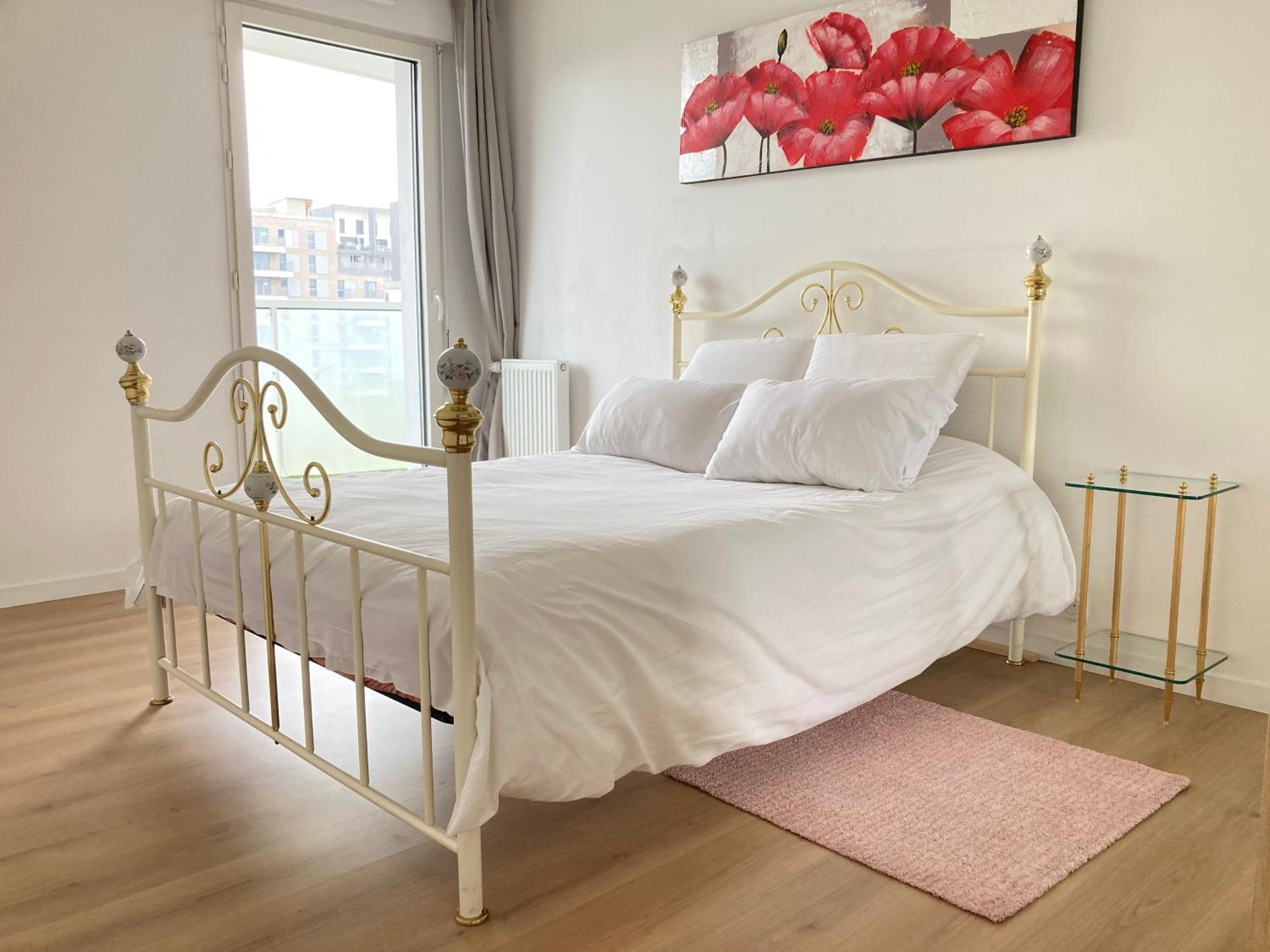 Appartement 87 M2 - 3 Chambres - 6 Personnes - Proche Paris - Parking Gratuit Asnières Exterior foto